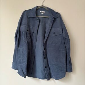 Madewell Women's Blue Shirt Jacket